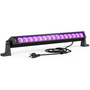 36W LED BlackLight Lamp Bar Strip Premium Black Light Wall Art Flood Light New